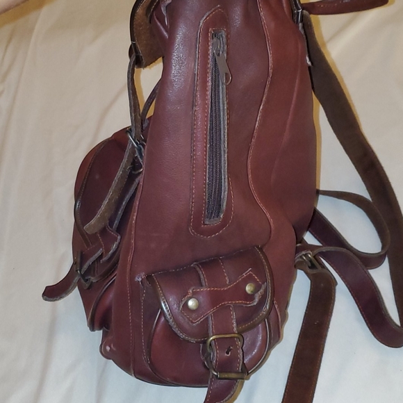 Leather Backpack - Picture 3 of 4